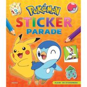 Pokemon Sticker Parade kleur- en stickerboek - DELTAS 0663561